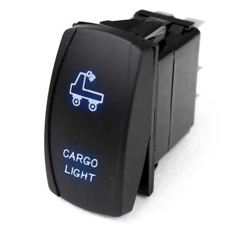 Race Sport Led Rocker Switch W/ Blue Led Radiance (Cargo Light) RSLJ68B